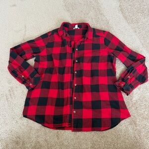 Women's Croft & Barrow The Extra Soft Plaid Flannel Shirt